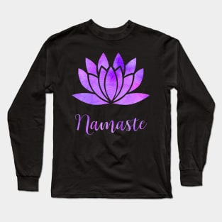 Flower of Life Namaste Long Sleeve T-Shirt